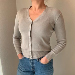 Vintage Silk Cardigan